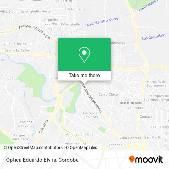 Óptica Eduardo Elvira map