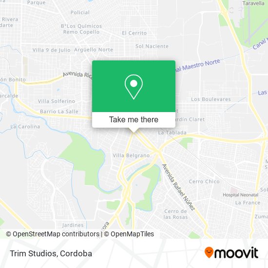 Trim Studios map