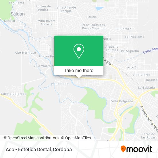 Mapa de Aco - Estética Dental