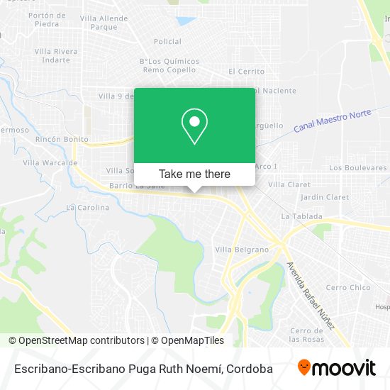 Escribano-Escribano Puga Ruth Noemí map