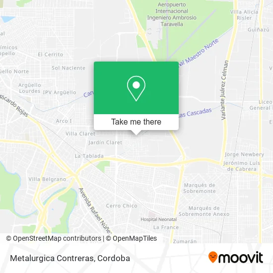 Metalurgica Contreras map