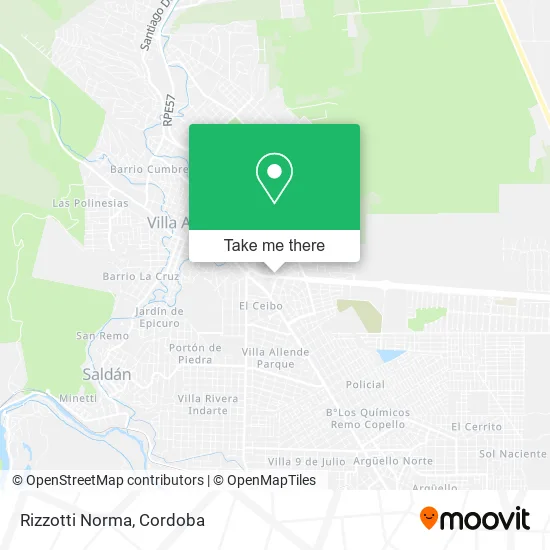 Rizzotti Norma map
