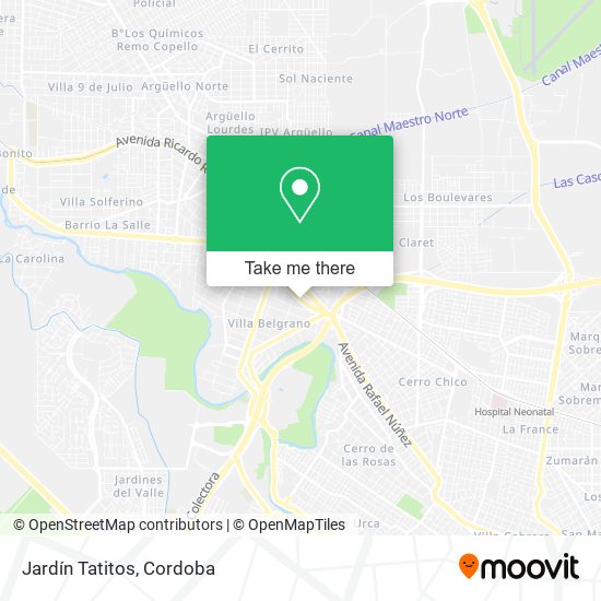 Mapa de Jardín Tatitos