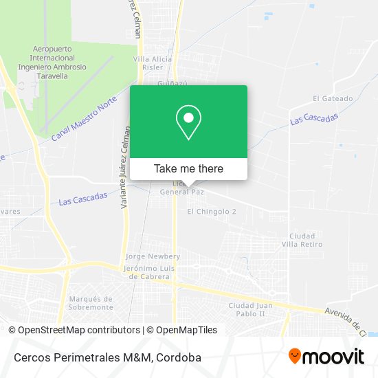 Cercos Perimetrales M&M map