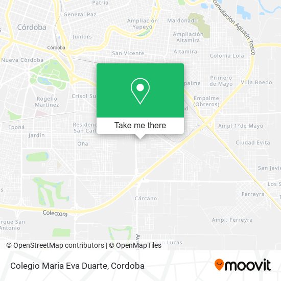 Colegio Maria Eva Duarte map