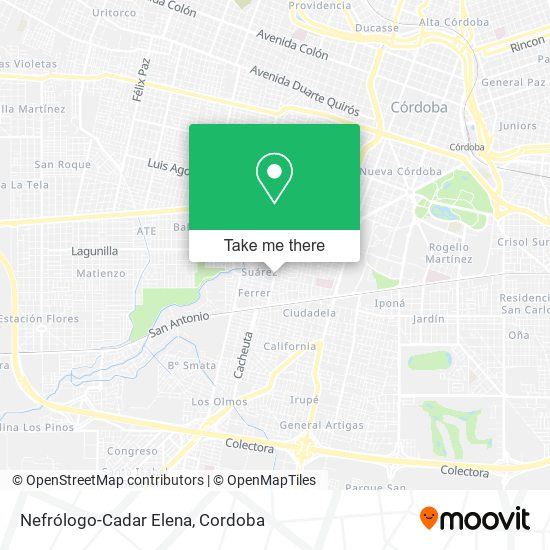 Nefrólogo-Cadar Elena map