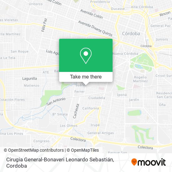 Cirugia General-Bonaveri Leonardo Sebastián map