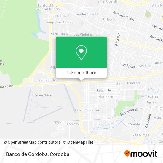 Banco de Córdoba map