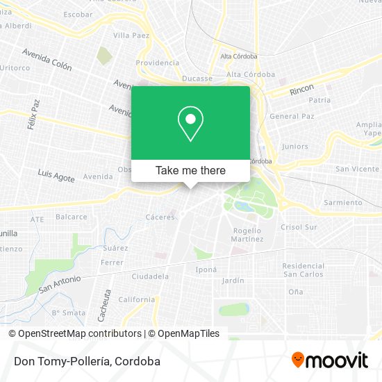Don Tomy-Pollería map
