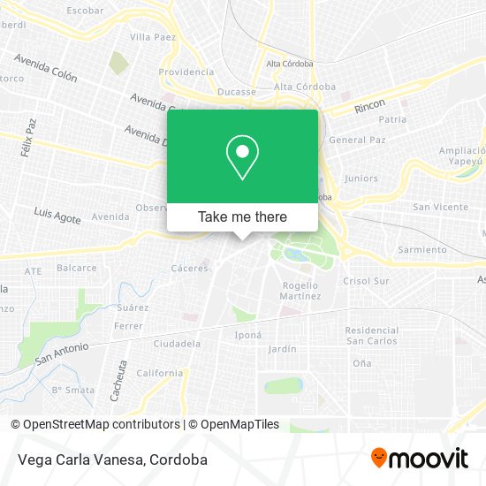 Mapa de Vega Carla Vanesa