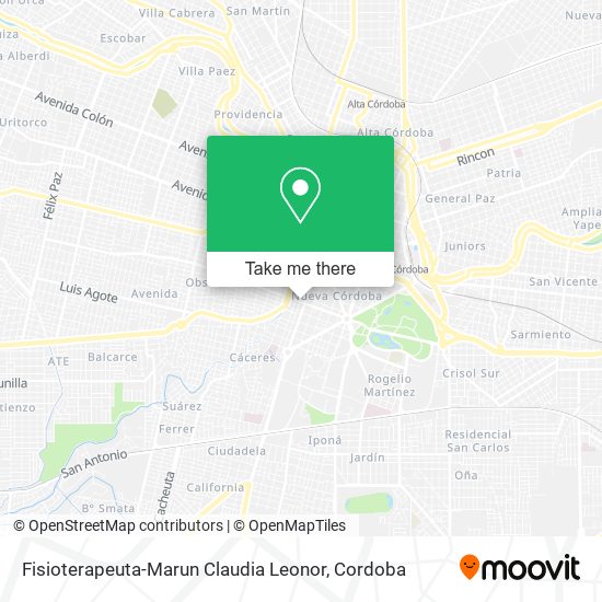 Fisioterapeuta-Marun Claudia Leonor map