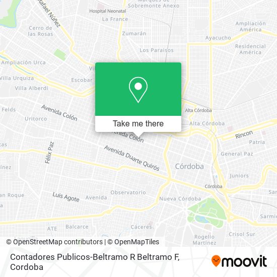 Contadores Publicos-Beltramo R Beltramo F map
