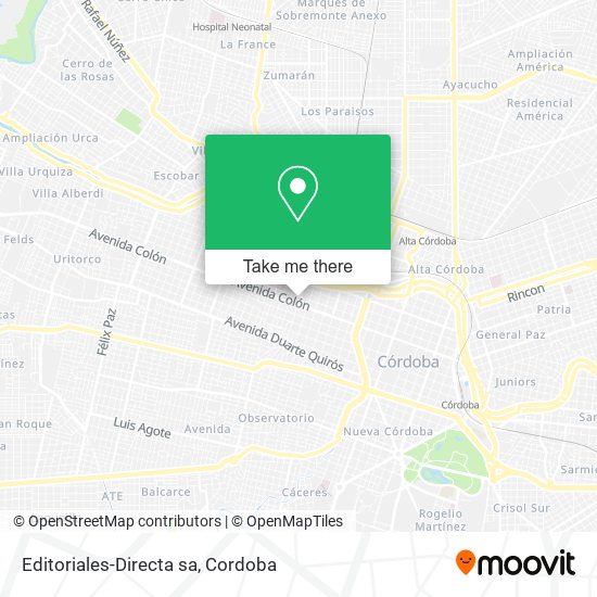 Mapa de Editoriales-Directa sa