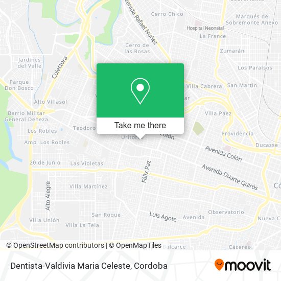 Dentista-Valdivia Maria Celeste map