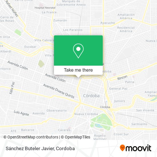 Mapa de Sánchez Buteler Javier