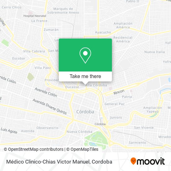 Médico Clinico-Chias Victor Manuel map