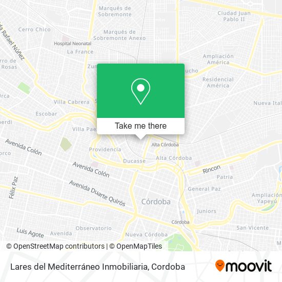 Lares del Mediterráneo Inmobiliaria map