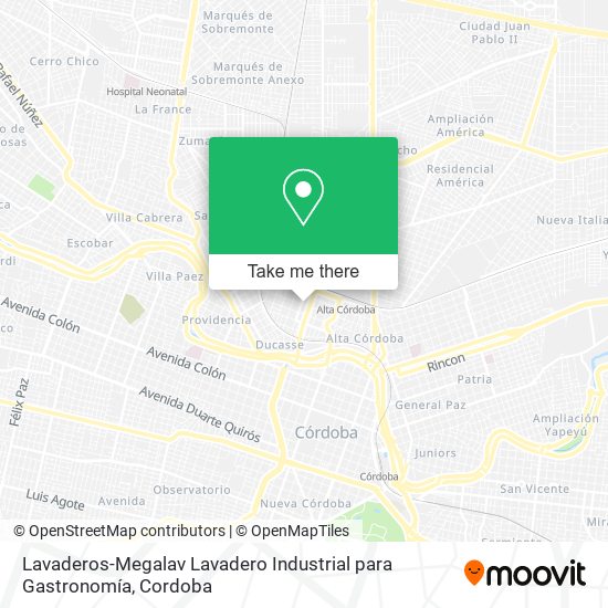 Lavaderos-Megalav Lavadero Industrial para Gastronomía map