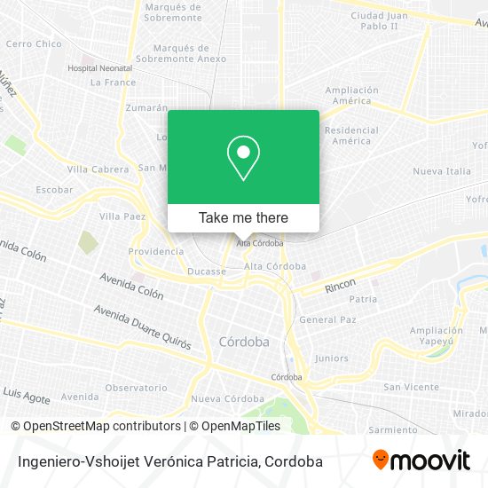 Mapa de Ingeniero-Vshoijet Verónica Patricia