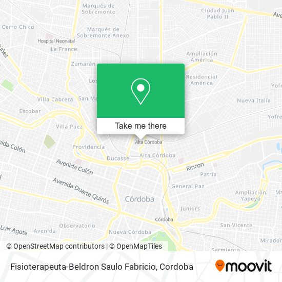 Fisioterapeuta-Beldron Saulo Fabricio map
