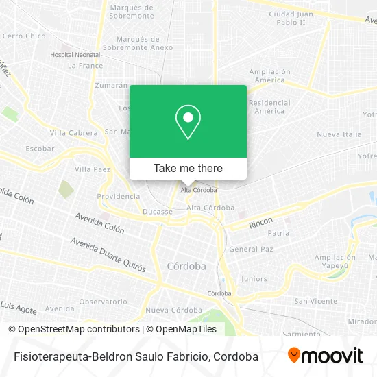 Fisioterapeuta-Beldron Saulo Fabricio map