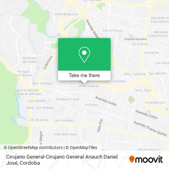 Cirujano General-Cirujano General Anauch Daniel José map