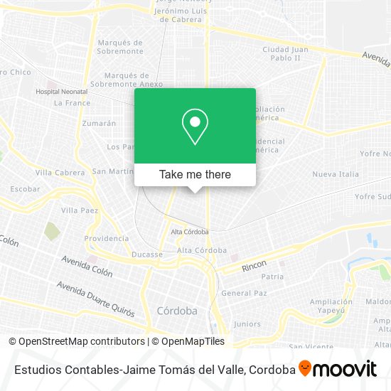 Estudios Contables-Jaime Tomás del Valle map