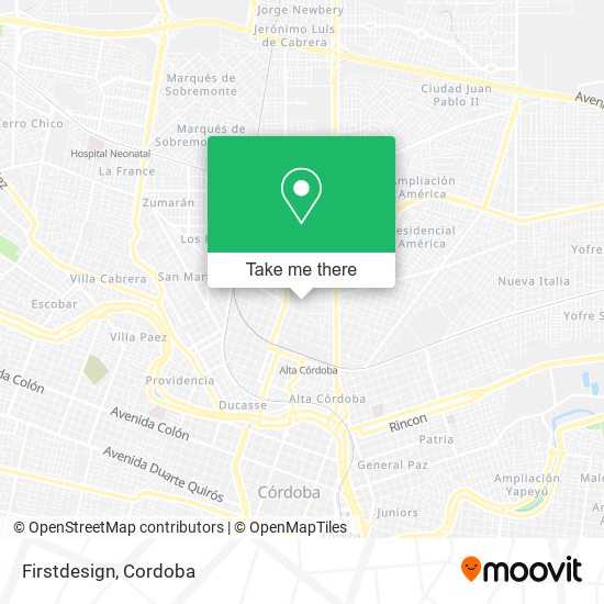 Mapa de Firstdesign