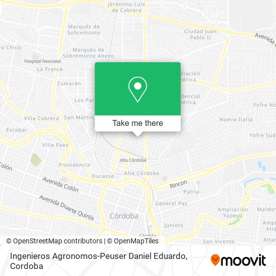 Ingenieros Agronomos-Peuser Daniel Eduardo map