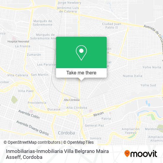 Inmobiliarias-Inmobiliaria Villa Belgrano Maira Asseff map