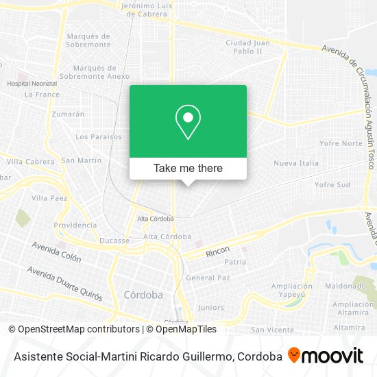 Asistente Social-Martini Ricardo Guillermo map