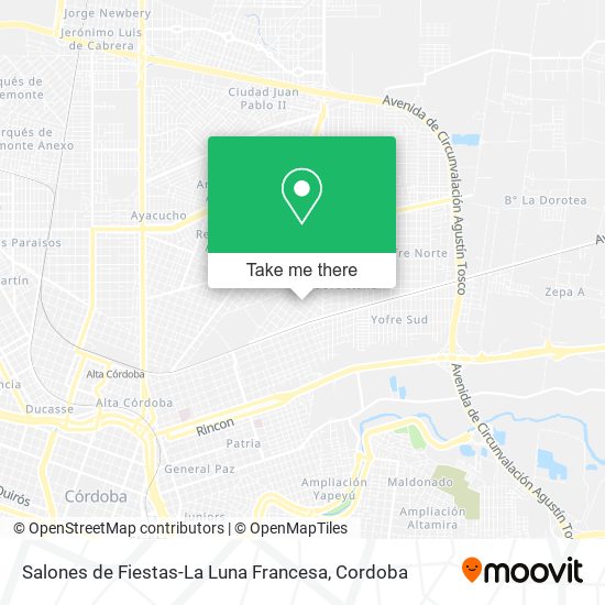 Salones de Fiestas-La Luna Francesa map