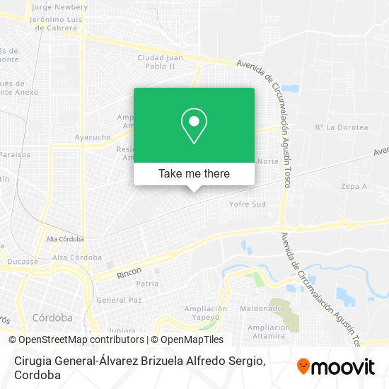Cirugia General-Álvarez Brizuela Alfredo Sergio map
