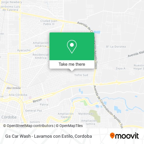 Gs Car Wash - Lavamos con Estilo map