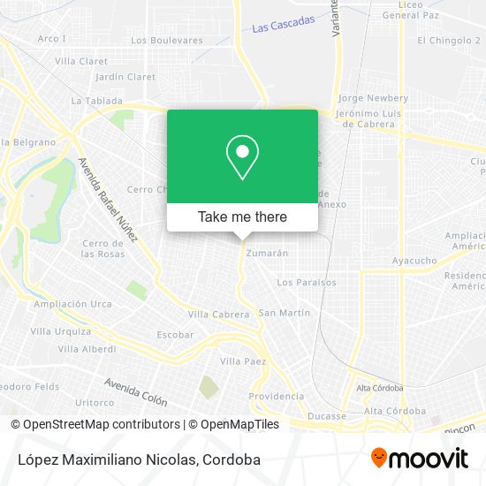 López Maximiliano Nicolas map