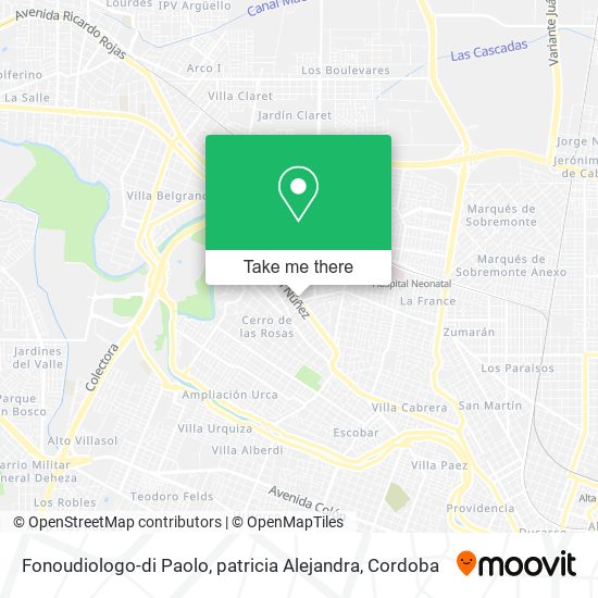 Fonoudiologo-di Paolo, patricia Alejandra map