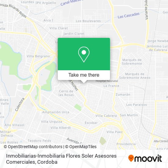 Inmobiliarias-Inmobiliaria Flores Soler Asesores Comerciales map