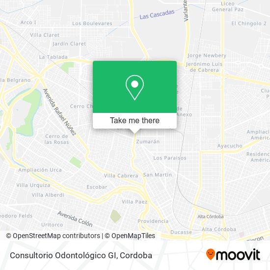 Consultorio Odontológico GI map