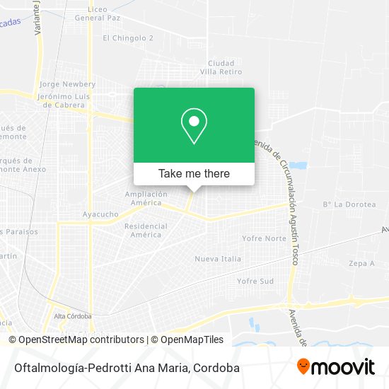 Oftalmología-Pedrotti Ana Maria map