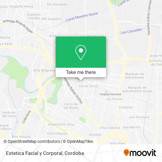 Estetica Facial y Corporal map