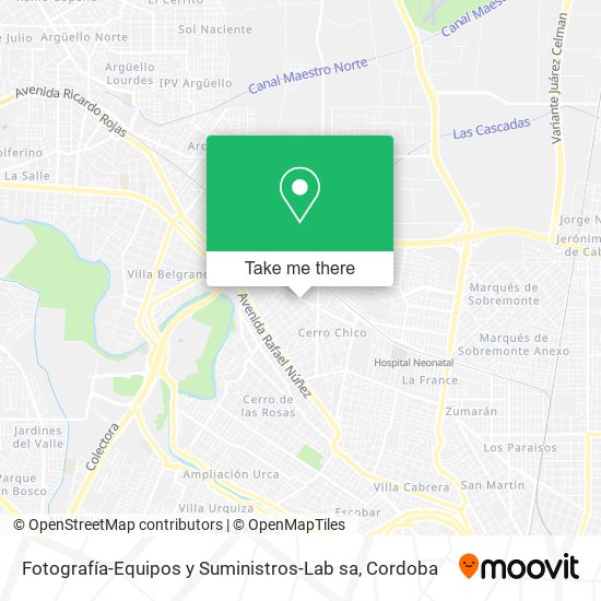 Fotografía-Equipos y Suministros-Lab sa map