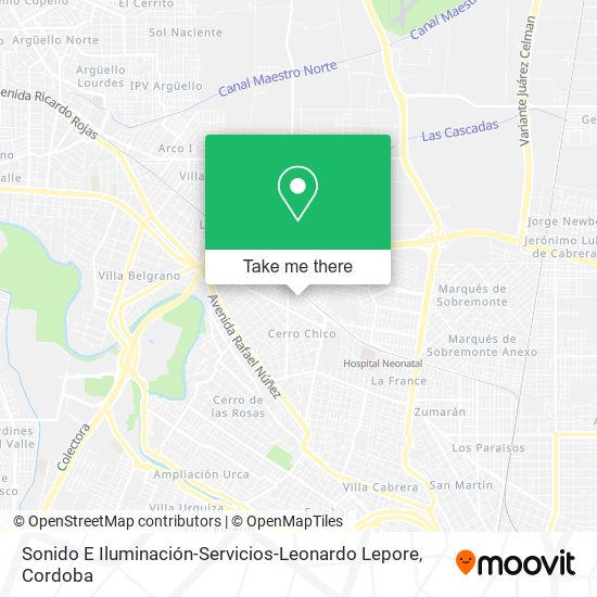 Sonido E Iluminación-Servicios-Leonardo Lepore map