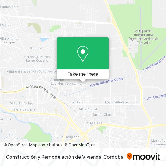 Construcción y Remodelación de Vivienda map