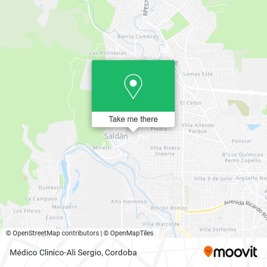 Médico Clinico-Ali Sergio map