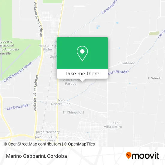 Marino Gabbarini map