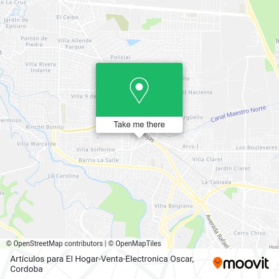 Artículos para El Hogar-Venta-Electronica Oscar map