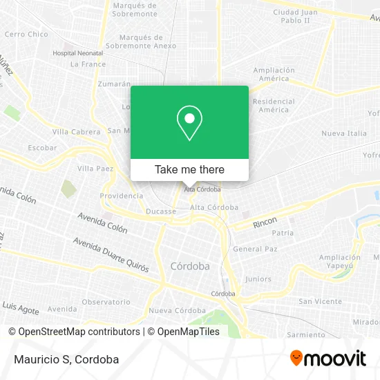 Mauricio S map