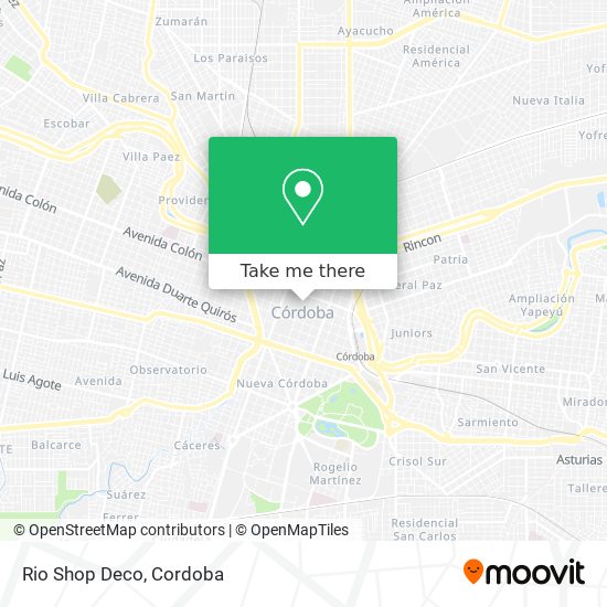 Mapa de Rio Shop Deco