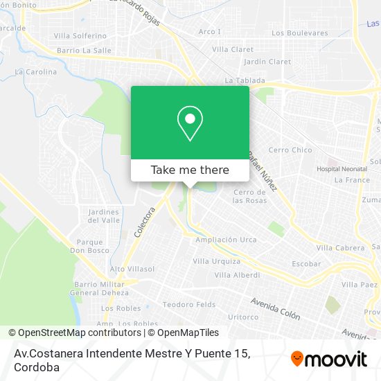 Av.Costanera Intendente Mestre Y Puente 15 map