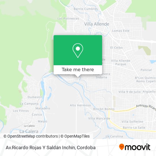 Mapa de Av.Ricardo Rojas Y Saldán Inchín